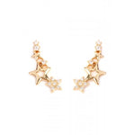 Seeing Stars Crawler Earrings (Gold)