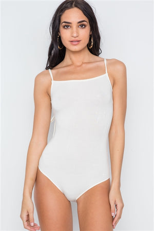 All Tied Up Cami Bodysuit (Off White)