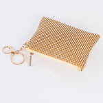 Star Gazer Mini Wallet Clip On Pouch (Gold)