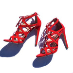 Lexi Strappy Heel (Red)
