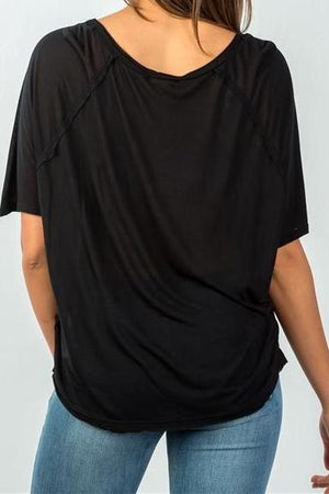 Classic Relaxed Tee (Black)