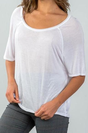 Classic Relaxed Tee (White)