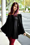 Bell Sleeve Bardot Tunic