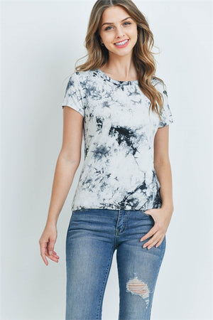 Chill Out Tie Dye T Shirt (White)